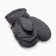 Winter children's mittens minku, gray color, 15cm