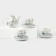 Porcelain Tea Service "Moments of Spring", 13 items