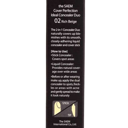 Conceler for masking shortcomings double 2 Rich Beige-2