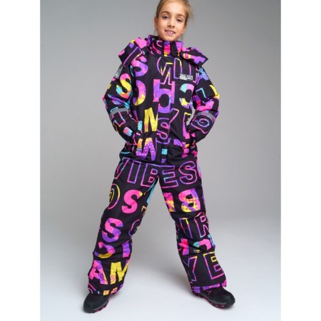 Winter overalls for a girl, height 164 cm