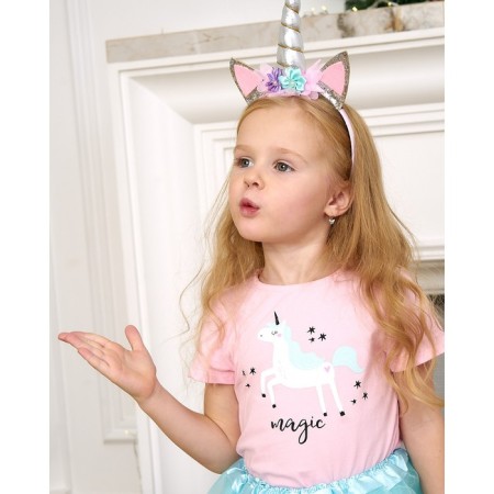 KAFTAN photo shoot Set "Unicorn": three -layer skirt and rim-4