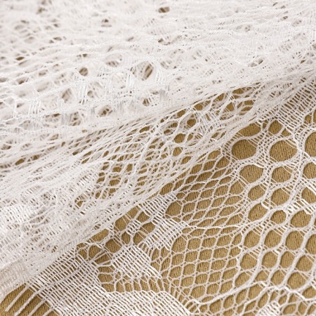 Lace cilia, 90 mm × 9 ± 0.5 m, in Bobin 3 pcs 3 m, ivory color-2