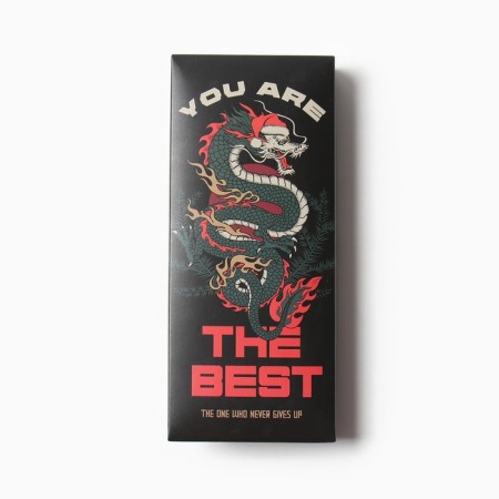 Male gloves in the gift box "The Best" R.22-5