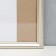 Photo frame plastic 40x40 cm, aged silver (plastic screen)