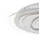 Lamp with PDU 69528/1 LED 146W Dimmer white 44x50x6.5 cm Bayerlux