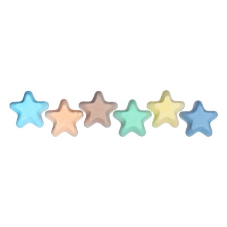 Core -colored crayons for asphalt 10 pieces "Fantasy", in the form of asterisk, calligrata top-1