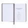 The diary is notathered, A5, 140l, cage, region, on the button, black/gray