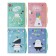 Notebook Gift Book on the castle, A6+, 48 sheets, line "Funny animals", mix