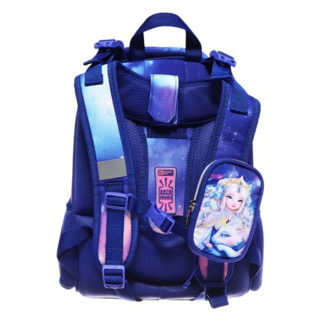 Backpack frame Phoenix 37*27*13 Growth system "Princess with the Dragon" girl Violet 64830-4
