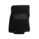Pile rug for Nissan Qashqai II (Russian), 2016-, black
