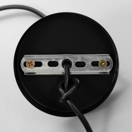 Bayerlux lamp "Weaving" 1x40W E27 Black 25x25x120 cm.-8
