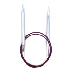 Knitting needles, circular, d = 9 mm, 80 cm