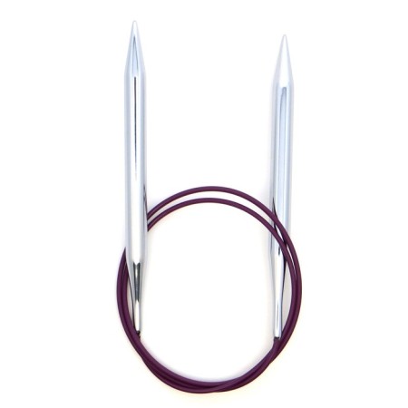 Knitting needles, circular, d = 9 mm, 80 cm