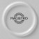 Porcelain plate Magistro line, d = 20.5 cm, white color