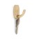 Furniture hook cappio sea, one -rod, zinc, color gold