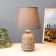 Table lamp 16309/1GR E14 40W gray 20x20x32 cm Risalux