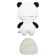 Developing toy "Panda", with cherry bones, 24 cm
