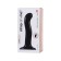 Belt unrealistic strap-on strap-on-me, p & g spot, m, silicone, black color, 18 cm