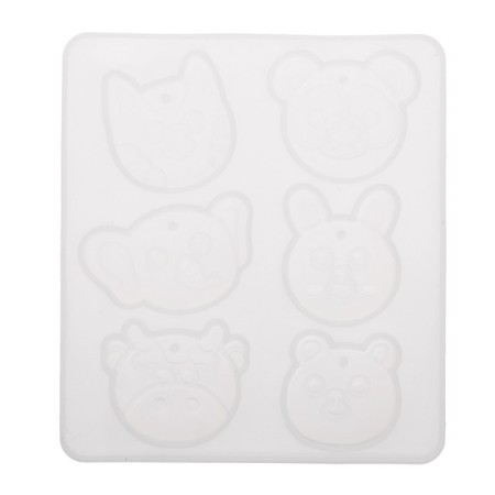 Set for experiments "Epoxy resin: animals", jewelry-6