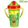 Baby chipper with silicone tube, 300 ml., With handles, green color