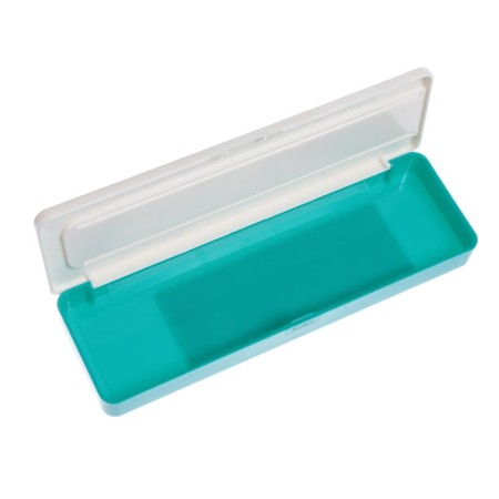 Penal case with a ruler, 64 x 210 x 25 mm, plastic, "penguins"-4