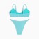 Swimsuit female separate minaku Biryuza color, size 48