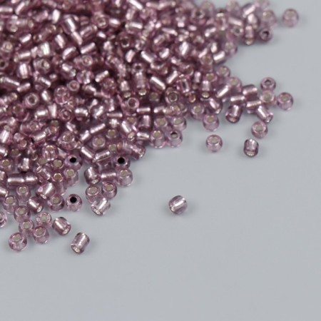 Glass beads 8/0 "dark lilac" 450 g