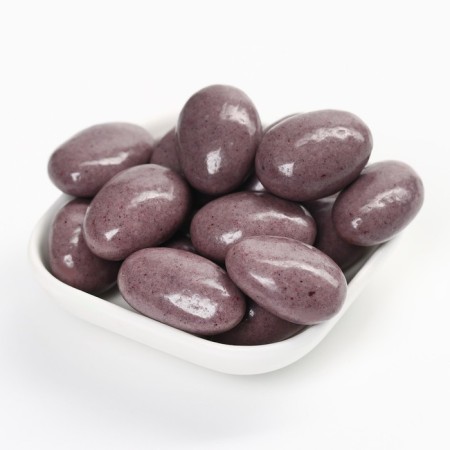 Almonds in blueberry chocolate with yogurt, without sugar, 60 g.-2