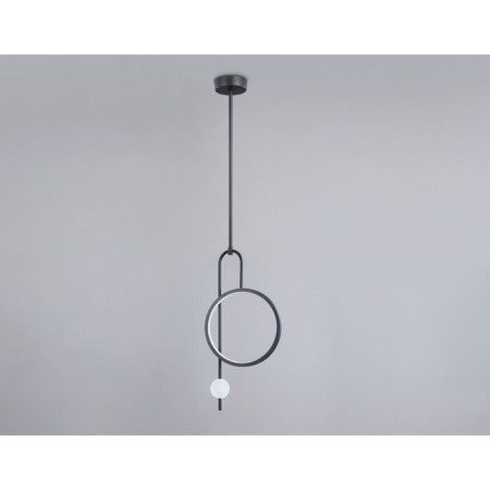 LED LED SCRECTION OF AMBRELLA LIGHT, LINTECH, FL66435, LED, 13 W, 975LUM, 4200K, Black Color Black-1