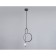 LED LED SCRECTION OF AMBRELLA LIGHT, LINTECH, FL66435, LED, 13 W, 975LUM, 4200K, Black Color Black