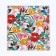 Scrapbooking paper "Bright flowers", 30.5 x 32 cm, 180 g/m²
