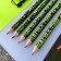 Chernographic pencil BrunovisConti Happygraphix Jumbo "Chemistry", 4V, three -sided
