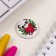Icons sunset set 3 pcs d = 25 mm "panda" 7x7 cm