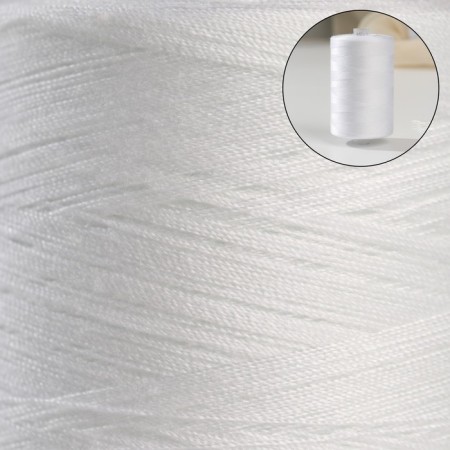 Threads 45ll, 2500 m, white color No. 0101-1