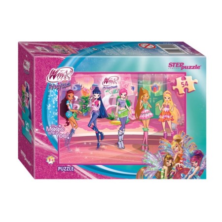 Winx puzzles, 54 elements, mix-3