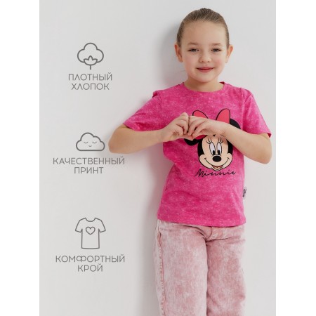 Minnie T-shirt, Minnie Mouse, height 86-92, pink-1