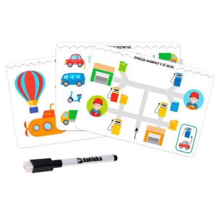 Developing set "Studying transport", in the package-3