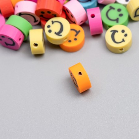 A set of beads made of polymer clay "Astra" 10 mm, 20 g, emoticons-2
