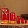 Matryoshka 5 puppet "Nelly" patterns, 15 cm, manual painting