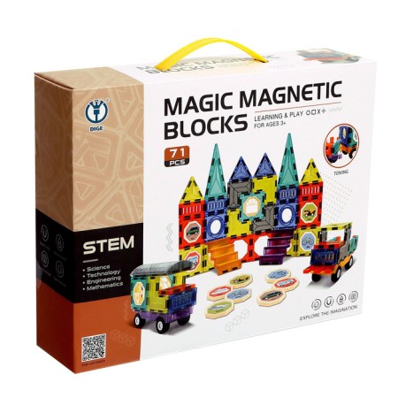 Magnetic designer "City", 71 details-4