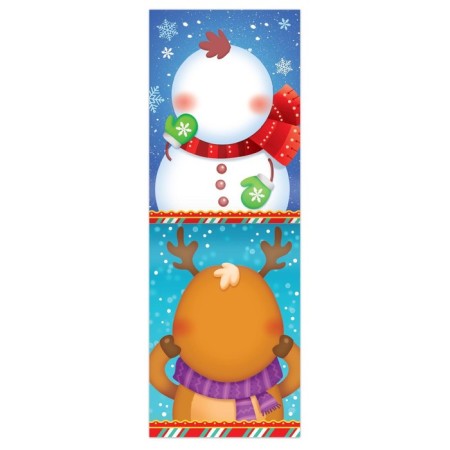 Book with stickers "Funny face", 12 p.-2