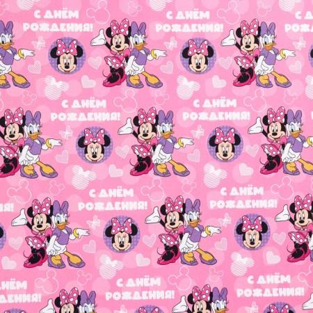 Packaging paper, 70x100 cm, Minnie Mouse-4