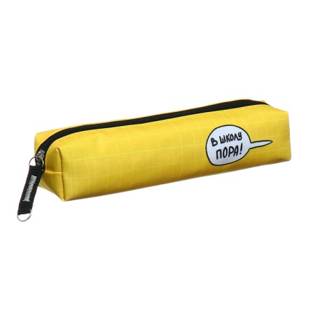Penal soft, 1 compartment, 45 x 200 x 40 mm, voluminous, microfiber on PVC-Osnov, Phoenix "Cat Bosses"-2