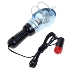 Portable Nova Bright lamp, with a metal reflector, from a cigarette lighter