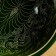 Rishtan ceramics "Patterns", 18 cm, large, green