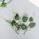 Decor for creativity "Green leaves on a twig" set 4 pcs 15 cm