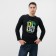 Male jumper, black color, size 54