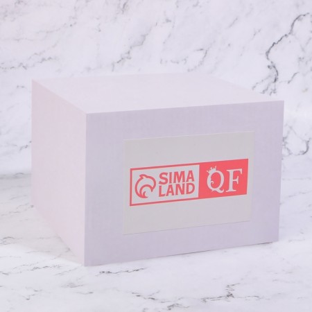 Great organizer for storage, with a lid, glass, with a mirror -bottom, 1 section, 10 × 10 × 6 cm, the color is transparent/copper-12