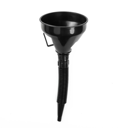 Car funnel with a grid, collapsible, diameter 145 mm, length 415 mm