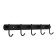 Cappio CVP004 hanger, metal, five -rose, black color